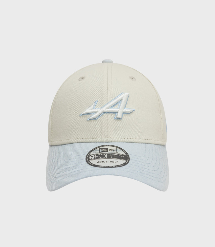 New Era Alpine Acid Wash 9Forty® Cap - Creme