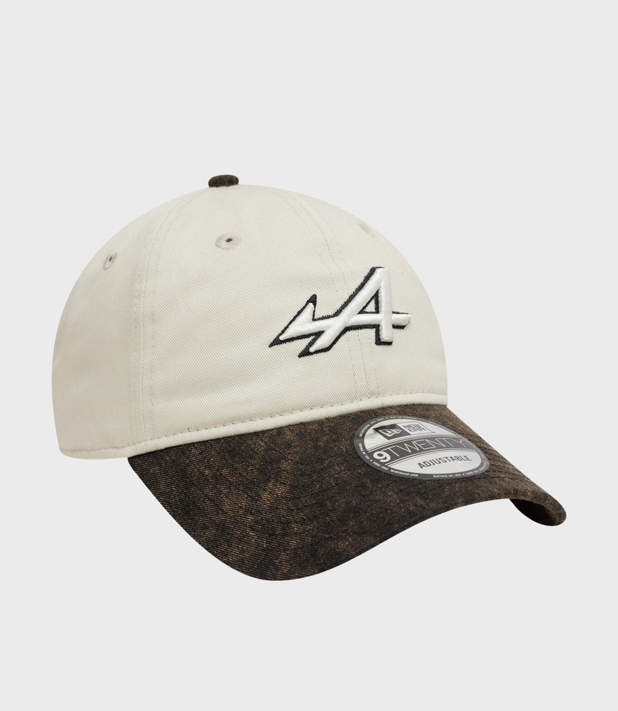 New Era Alpine Acid Wash 9Twenty® Cap - Wit