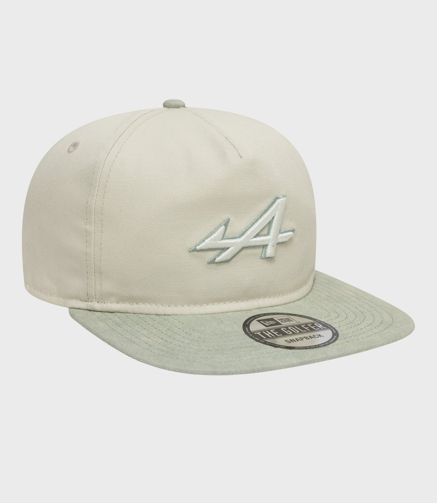 New Era Alpine Acid Wash Golfpet - Wit