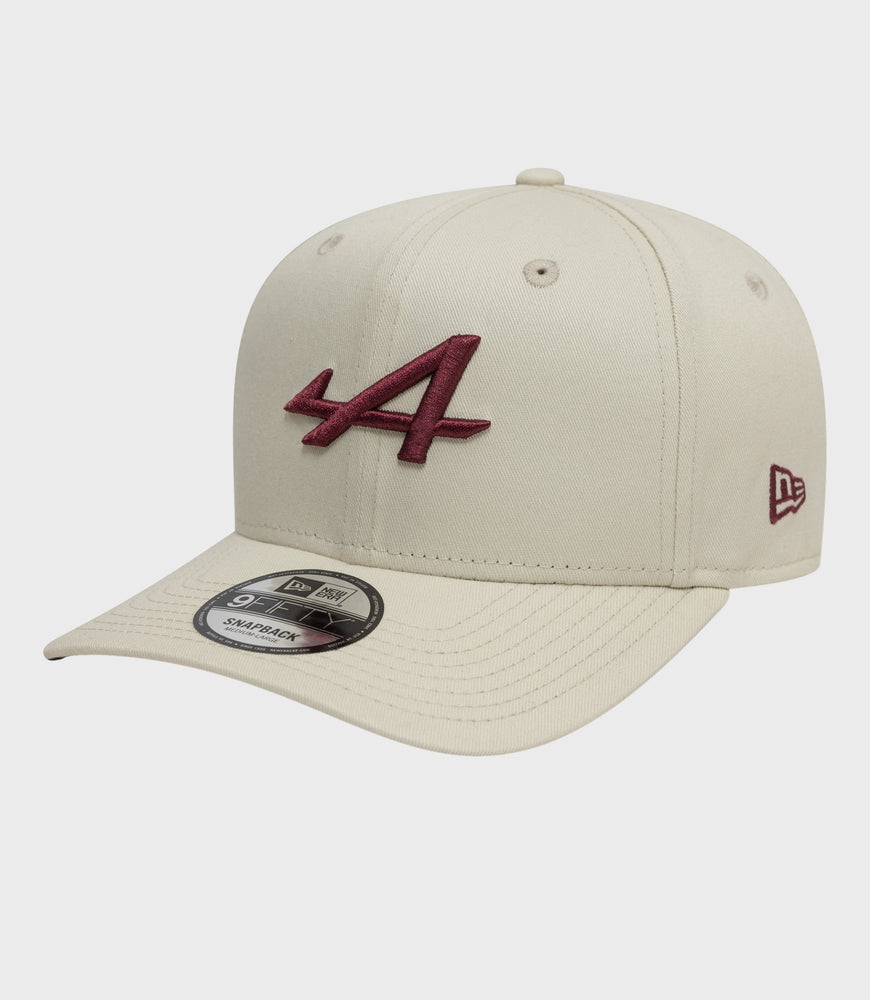 New Era Alpine Seizoensgebonden 9Fifty® Pre-Curve Cap - Wit