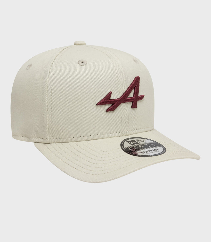 New Era Alpine Seizoensgebonden 9Fifty® Pre-Curve Cap - Wit