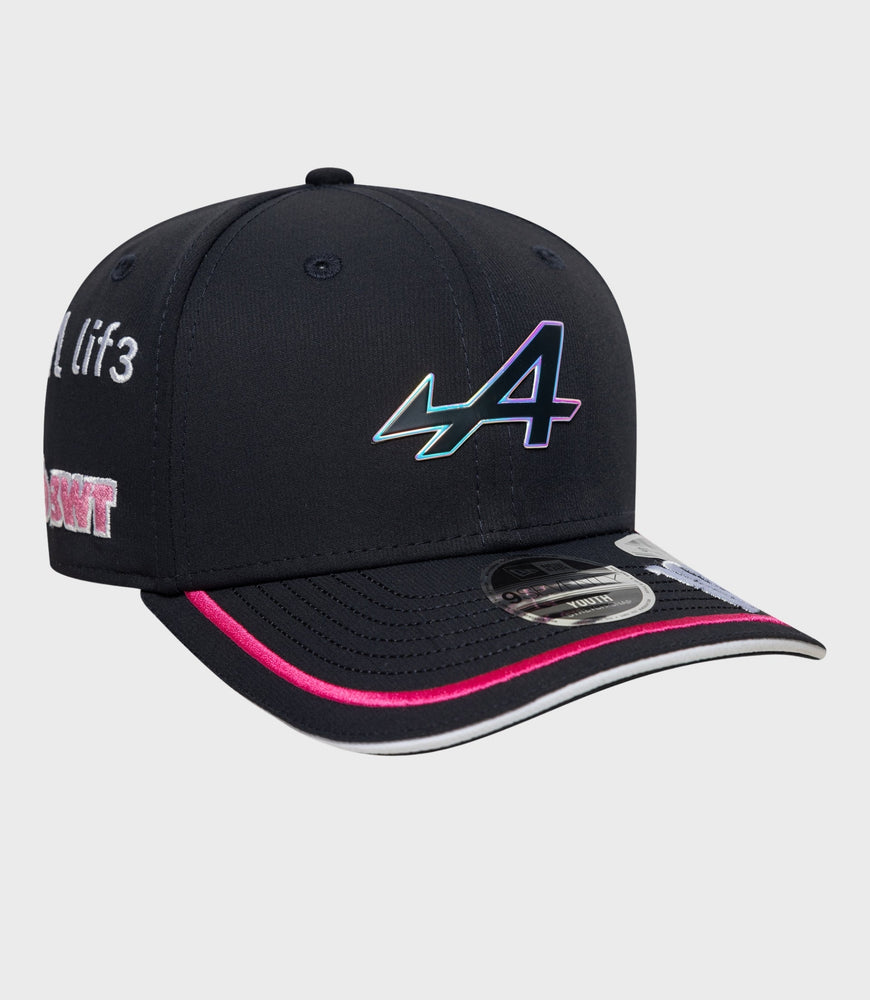 New Era Alpine Pierre Gasly 9Seventy Stretch Snap Junior Pet - Marineblauw