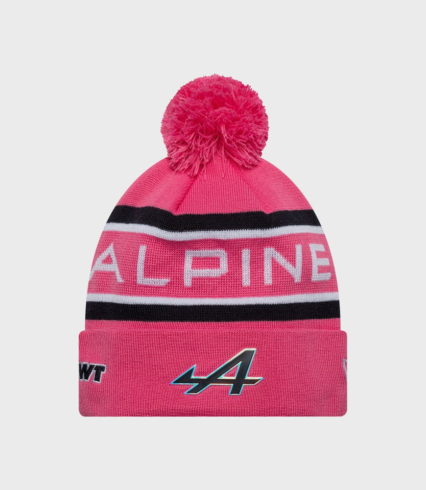 New Era Alpine Pierre Gasly Cuff Knit Pop Hat - Roze