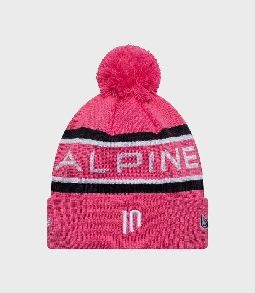 New Era Alpine Pierre Gasly Cuff Knit Pop Hat - Roze