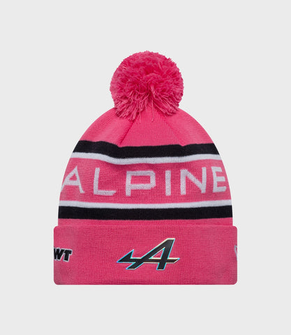 New Era Alpine Pierre Gasly Cuff Knit Pop Hat - Roze