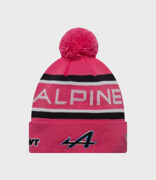 New Era Alpine Rep Team Cuff Knit Junior Pop Hat - Roze