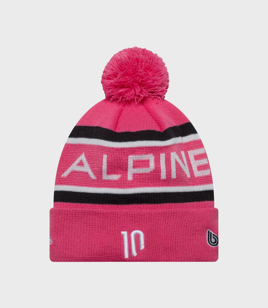 New Era Alpine Team Kit Pierre Gasly Cuff Knit Junior Pop Hat - Roze