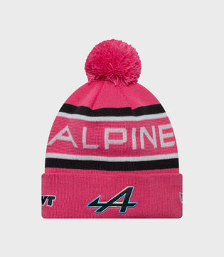 New Era Alpine Team Kit Pierre Gasly Cuff Knit Junior Pop Hat - Roze
