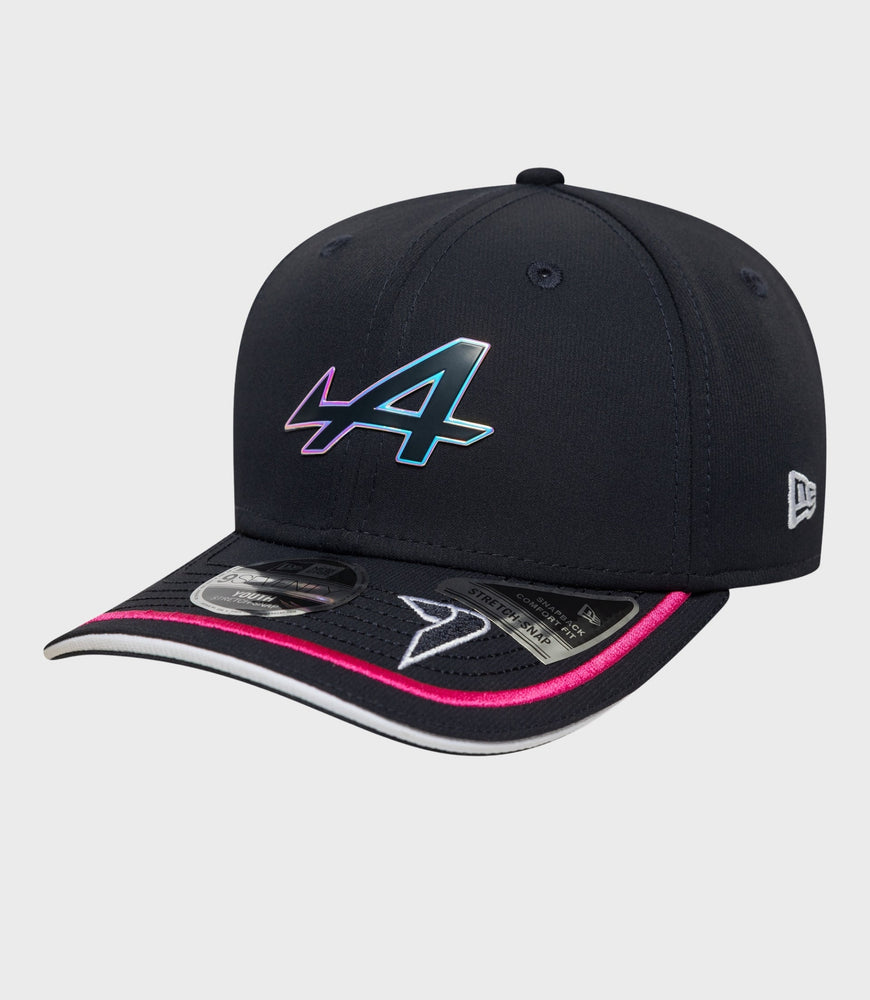 New Era Alpine Jack Doohan 9Seventy Stretch Snap Junior Pet - Marineblauw