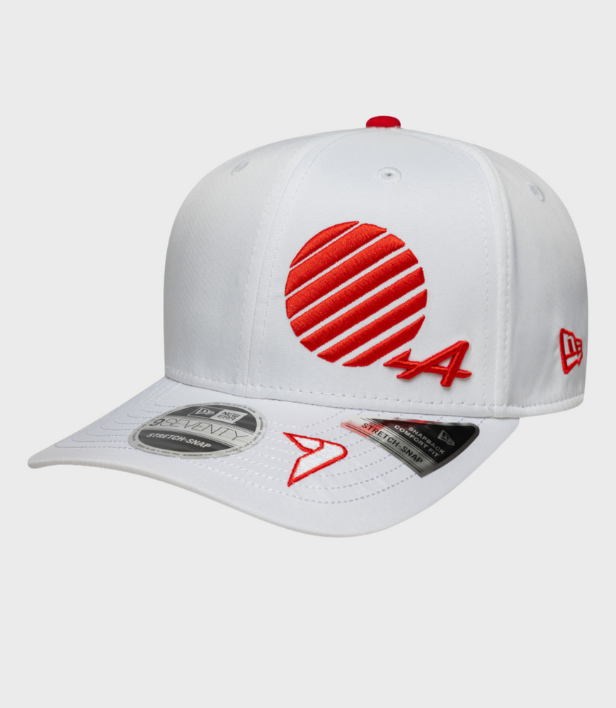 New Era Alpine Jack Doohan Japan 9Seventy Stretch Snap Cap - Wit