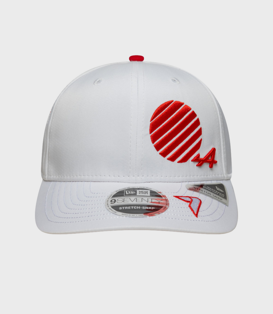 New Era Alpine Jack Doohan Japan 9Seventy Stretch Snap Cap - Wit