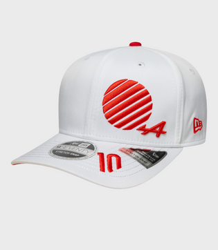 New Era Alpine Pierre Gasly Japan 9Seventy Stretch Snap Cap - Wit