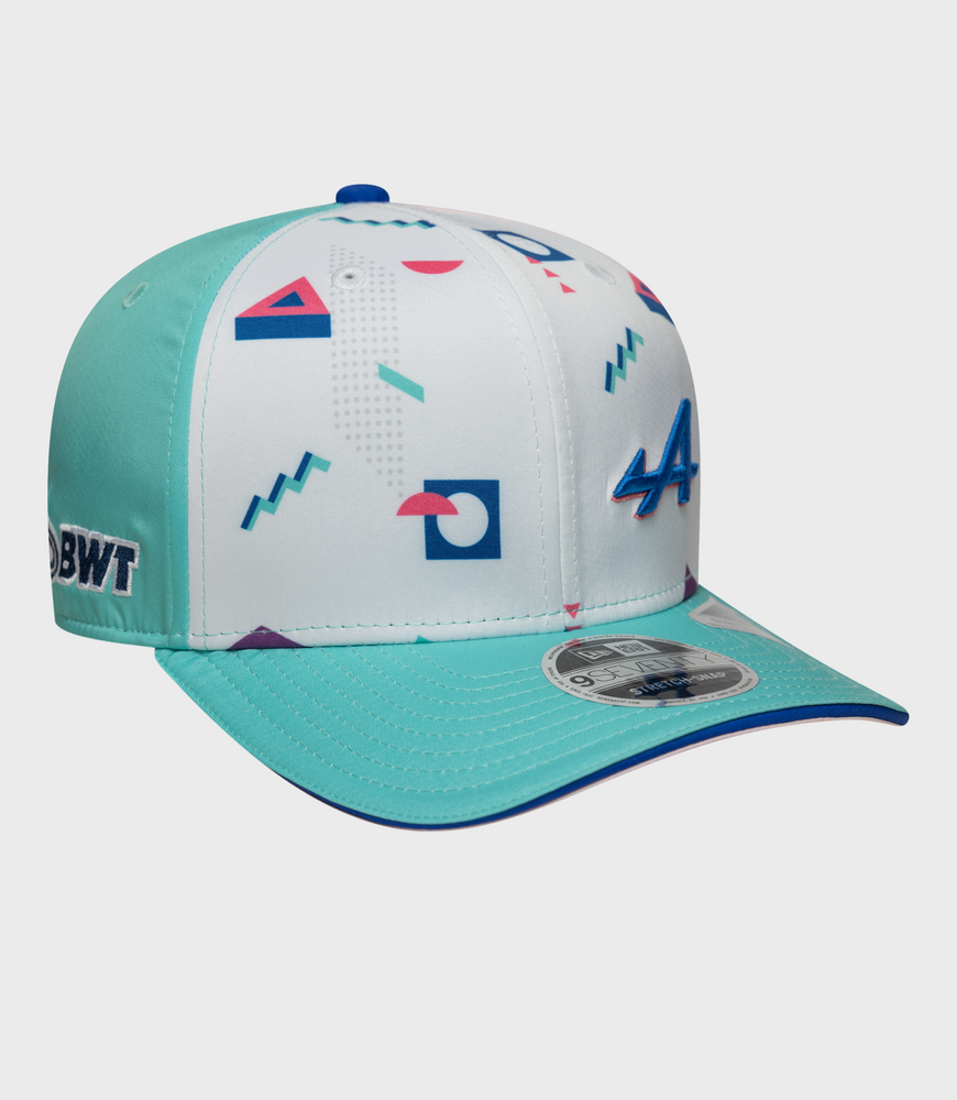 New Era Miami 9Seventy Stretch Snap Cap - Wit