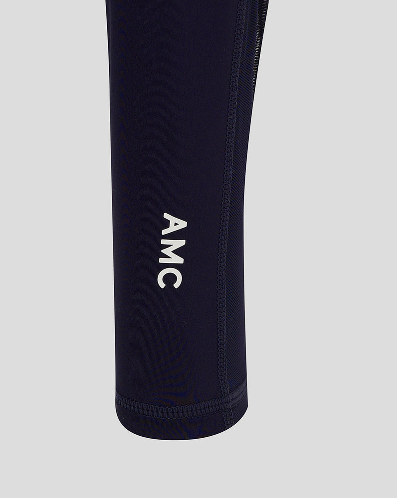 Dames AMC Lichtgewicht Aeromesh Legging - Marine Blauw