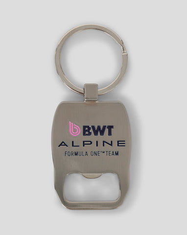 Btw Alpine Formule 1 Team Keyring/Flessenopener