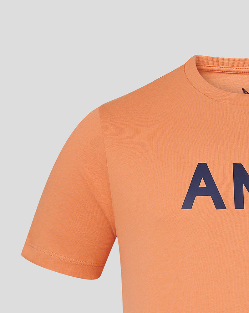 Heren AMC Core Grafisch T-shirt - Oranje