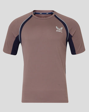 Heren AMC Aeromesh T-Shirt met korte mouwen - Perzik Klei