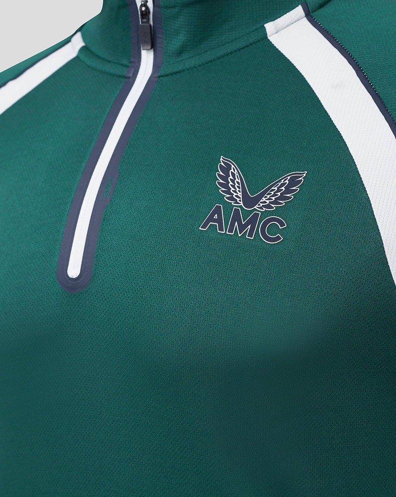 Heren AMC Aeromesh Top met kwartrits - groen