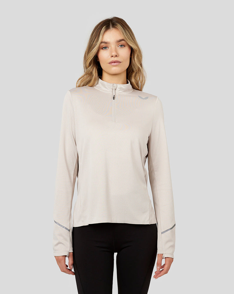 Dames Lichtgewicht Kwartrits Midlayer Top