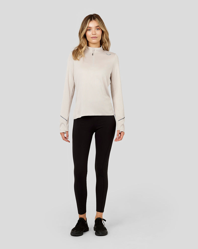 Dames Lichtgewicht Kwartrits Midlayer Top