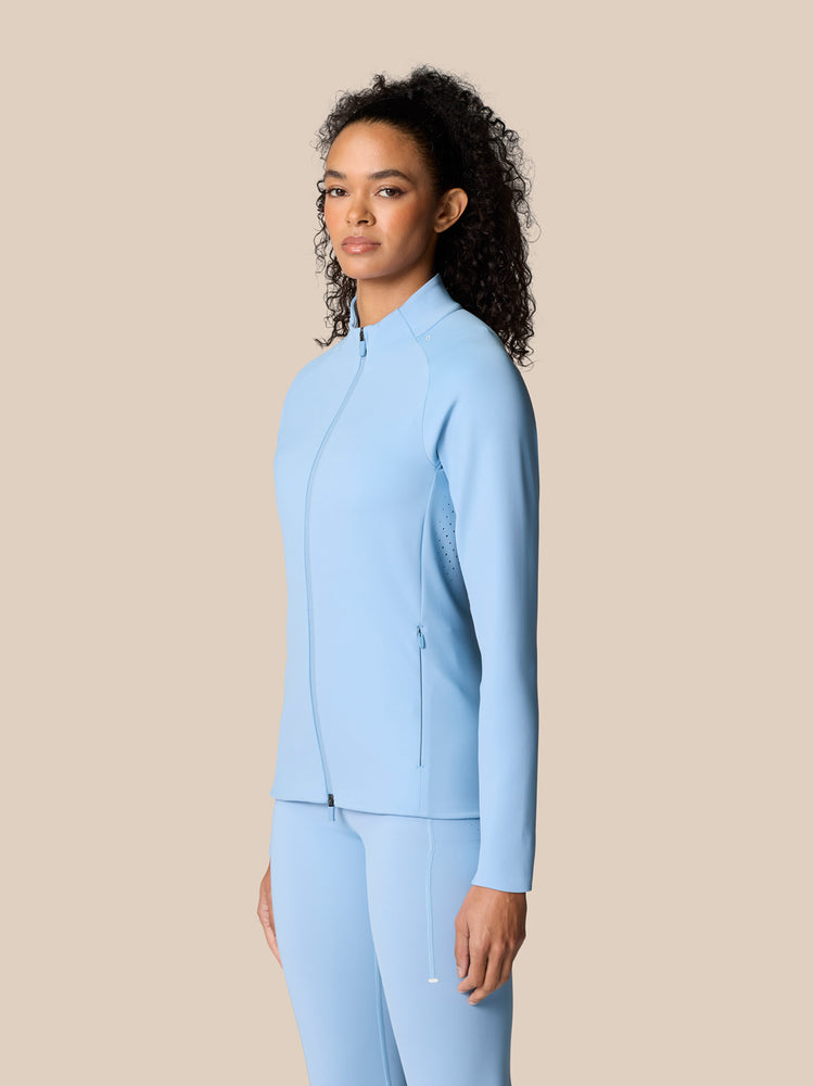 Dames Zone Training Top - Hemelsblauw