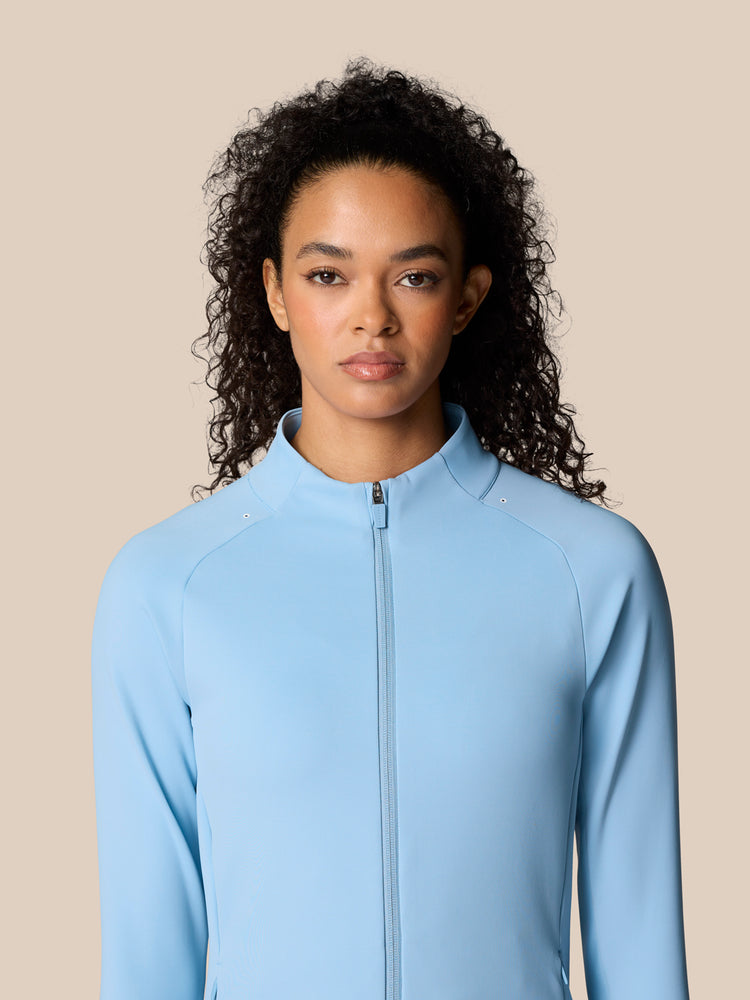 Dames Zone Training Top - Hemelsblauw