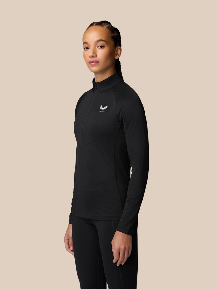 Adapt Training Halfrits Top - Zwart