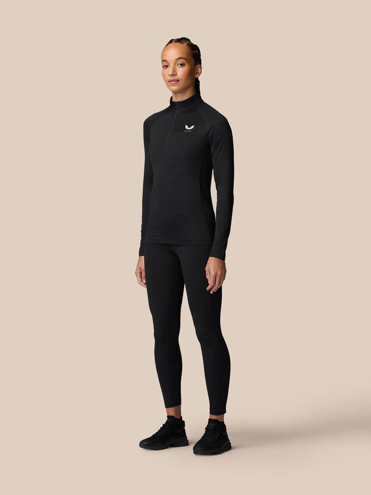 Adapt Training Halfrits Top - Zwart