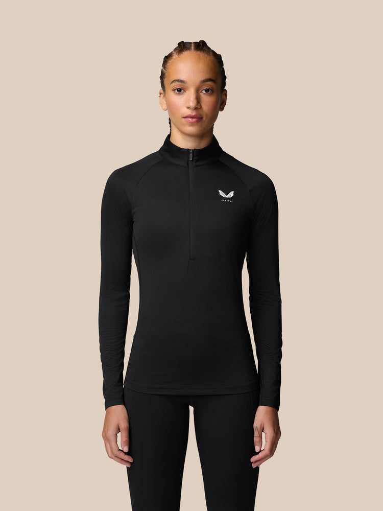Adapt Training Halfrits Top - Zwart