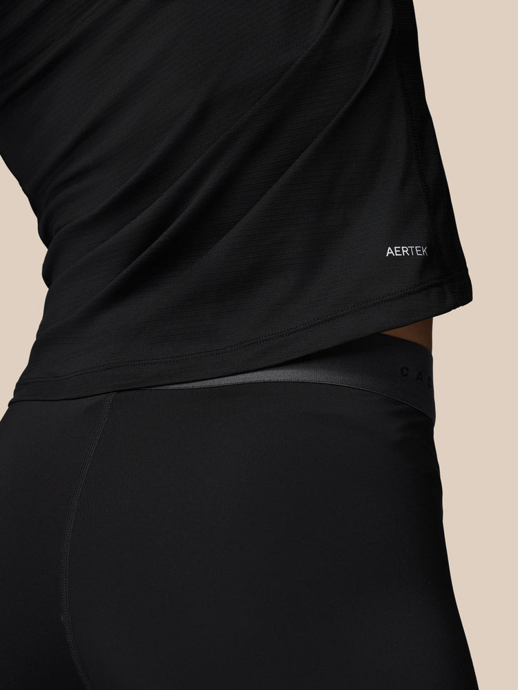 Adapt Training Halfrits Top - Zwart