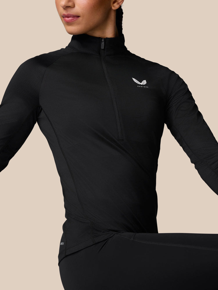 Adapt Training Halfrits Top - Zwart