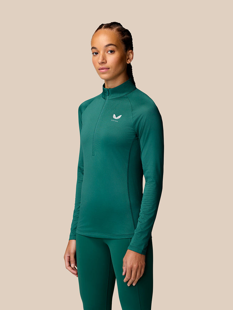 Adapt Training Halfrits Top - Seafoam
