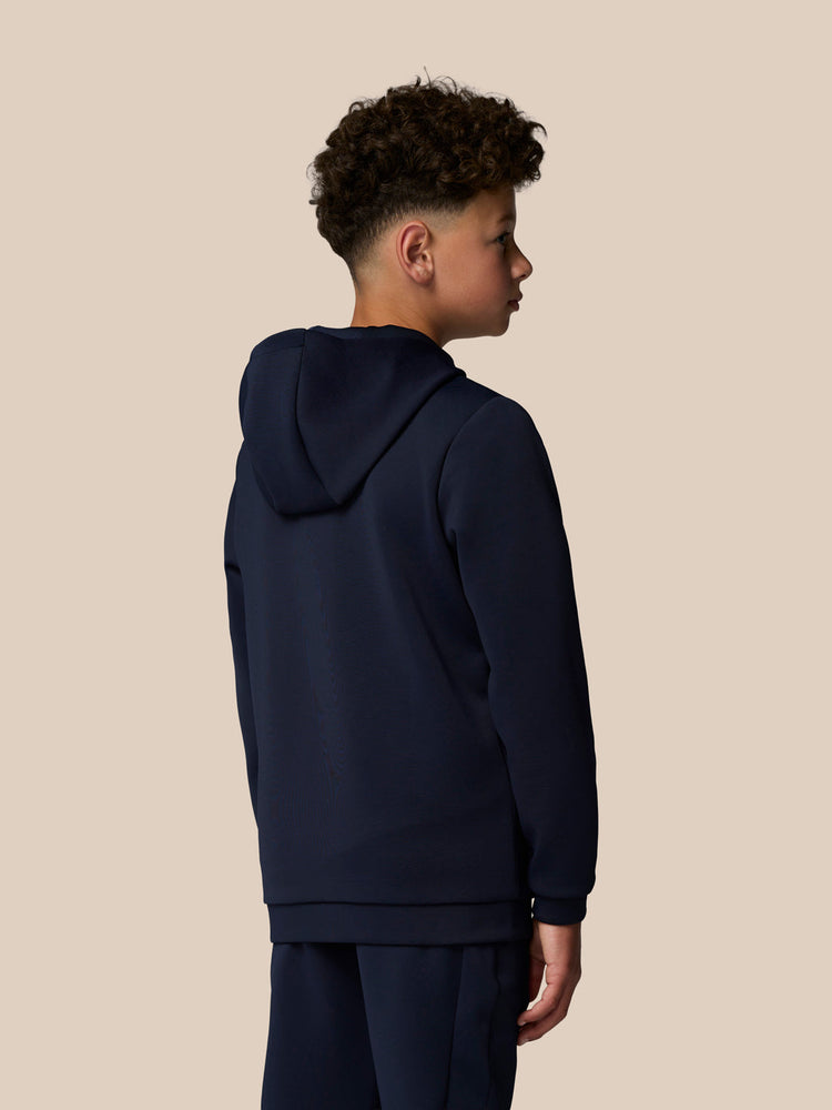 Junior Flex Scuba Unisex Hoodie - Marineblauw
