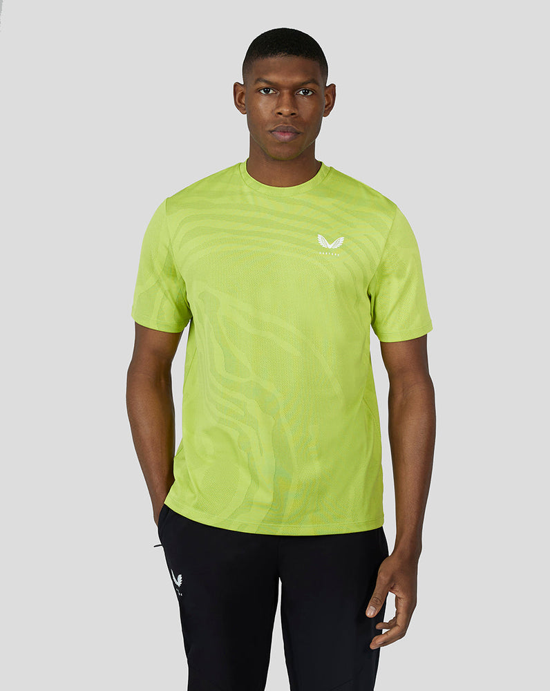 Heren Core Tech T-Shirt - Citrus