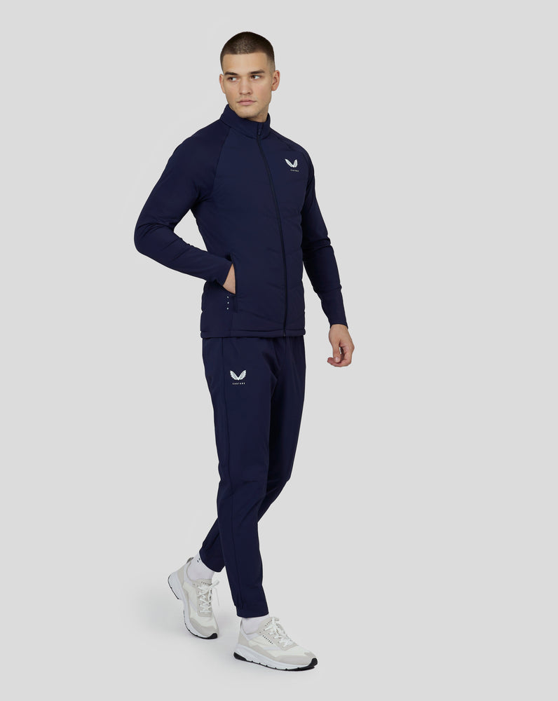 Heren Geweven Active Joggingsbroek - Marineblauw