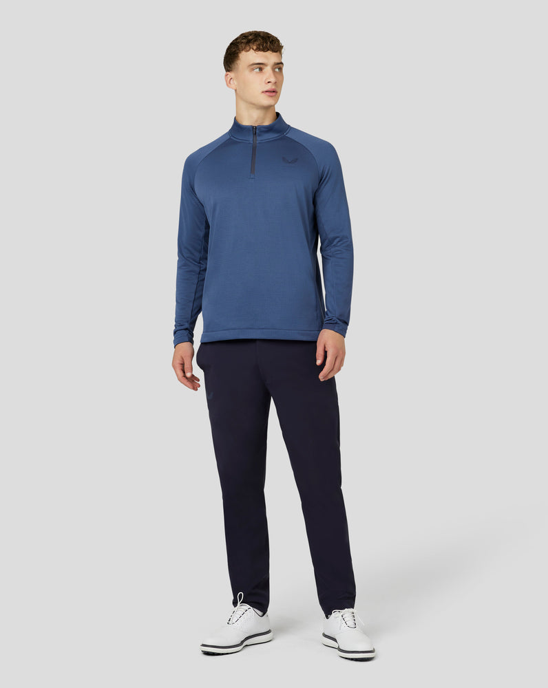 Heren Golf Softshell Top met Halve Rits