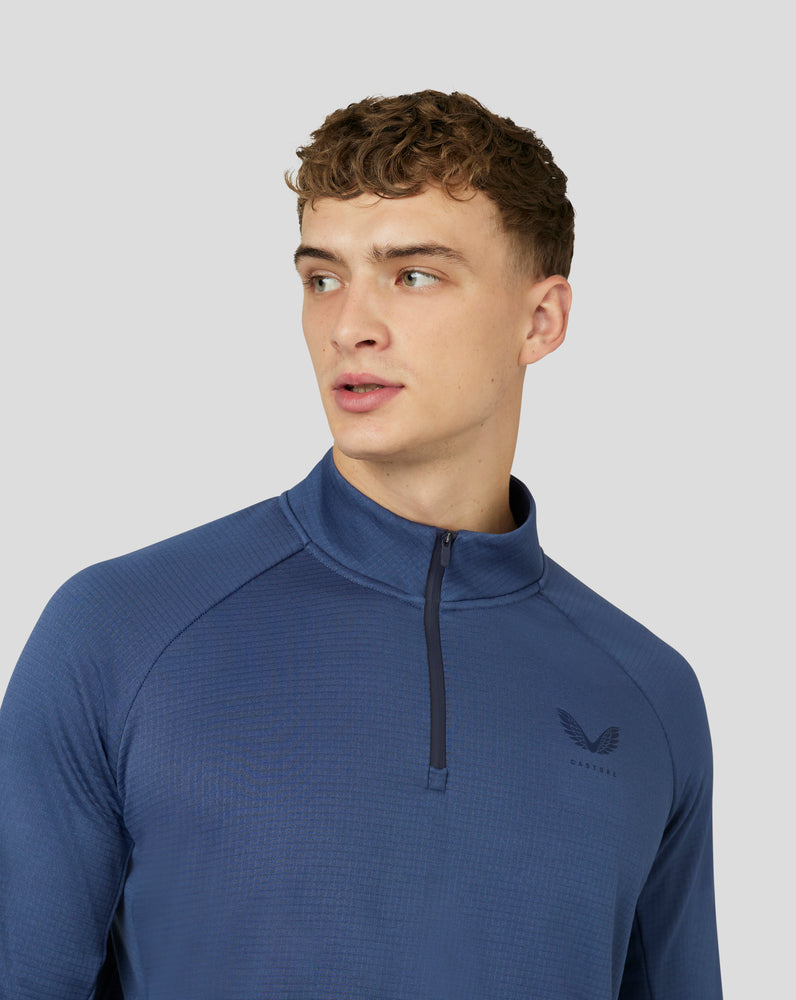 Heren Golf Softshell Top met Halve Rits