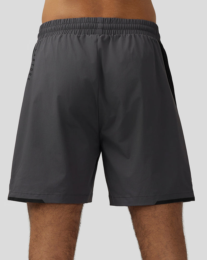 Heren Apex 6" geweven shorts - Gunmetal