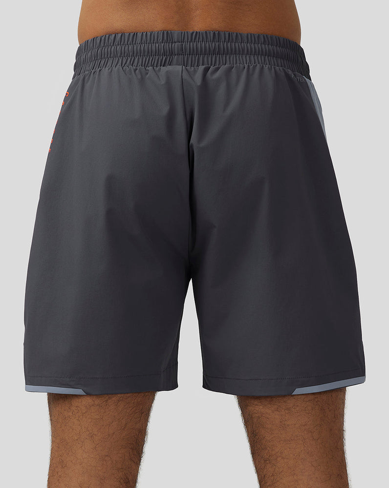 Heren Apex 6” geweven shorts - Pewter Blue