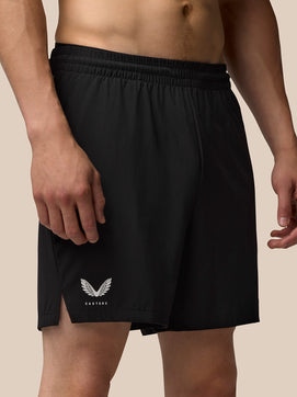 Heren Adapt 7" Stretch Geweven Shorts - Zwart