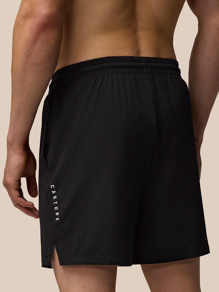 Heren Adapt 7" Stretch Geweven Shorts - Zwart