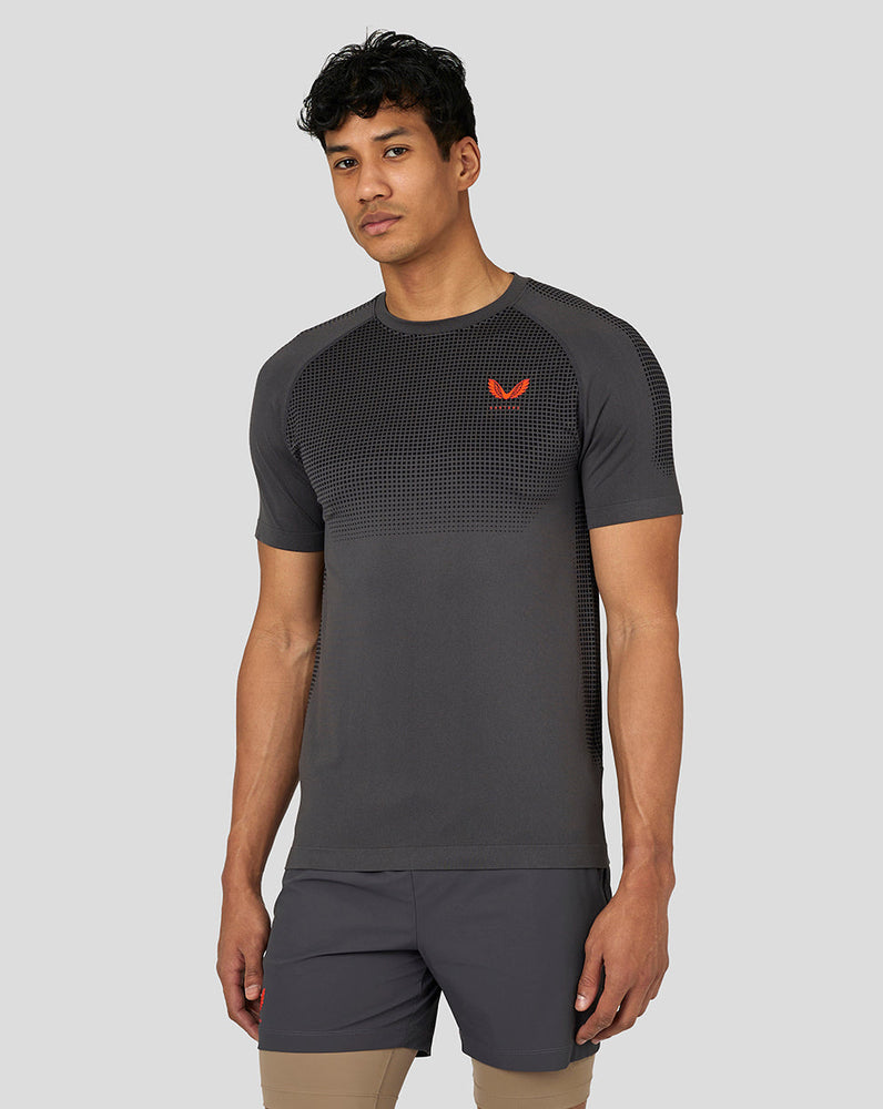 Heren Flow Training T-Shirt - Gunmetal