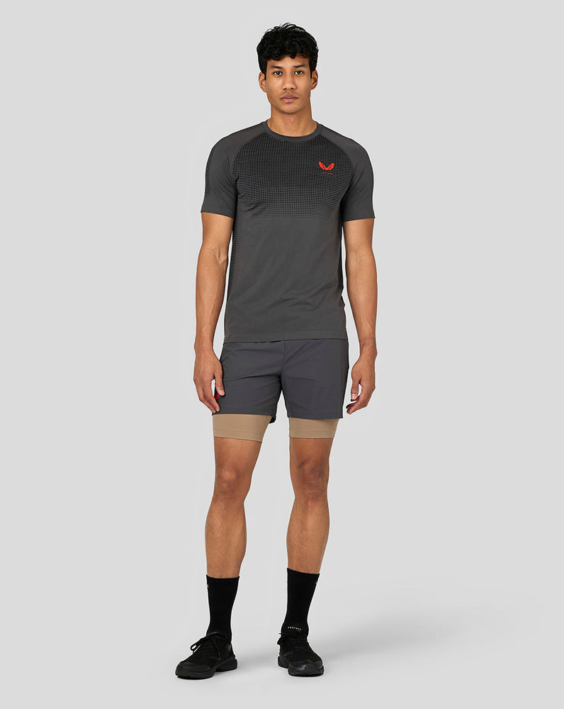 Heren Flow Training T-Shirt - Gunmetal