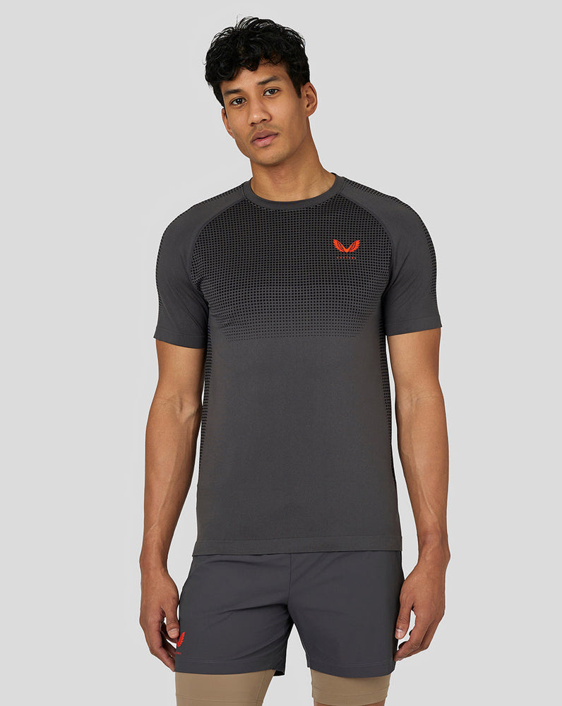 Heren Flow Training T-Shirt - Gunmetal