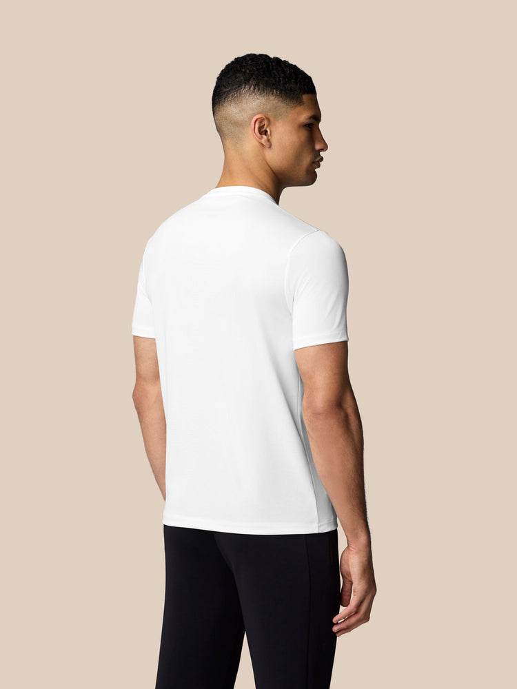 Grafisch Training T-Shirt - Wit