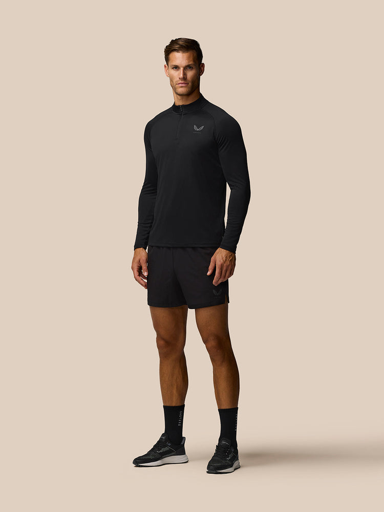 Adapt Training Kwartrits Top - Zwart/Gunmetal