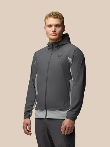 Heren Flex Geweven Verhoogde Jack - Gunmetal