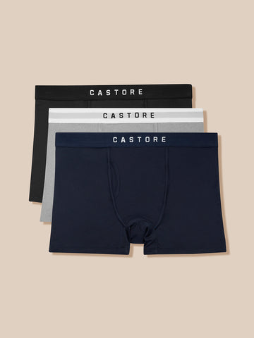 Active 3 Pack Boxers - Grijs