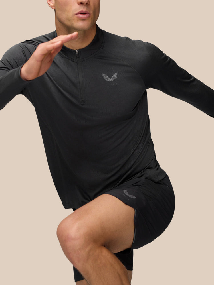 Apex Training Kwartrits Top - Zwart