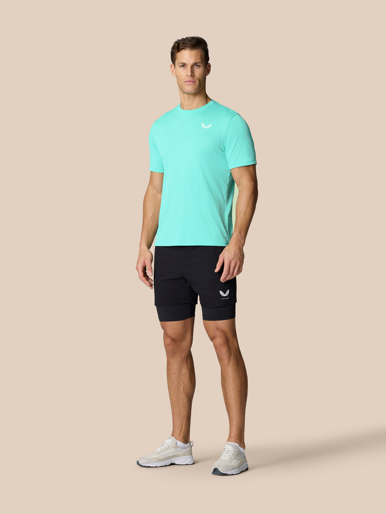 Flow Training T-Shirt - Licht Aqua
